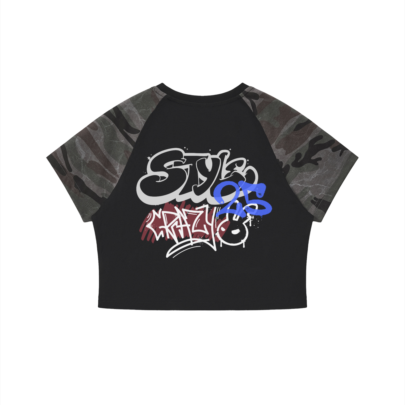 SLIKSTREET Women’s Camo Top
