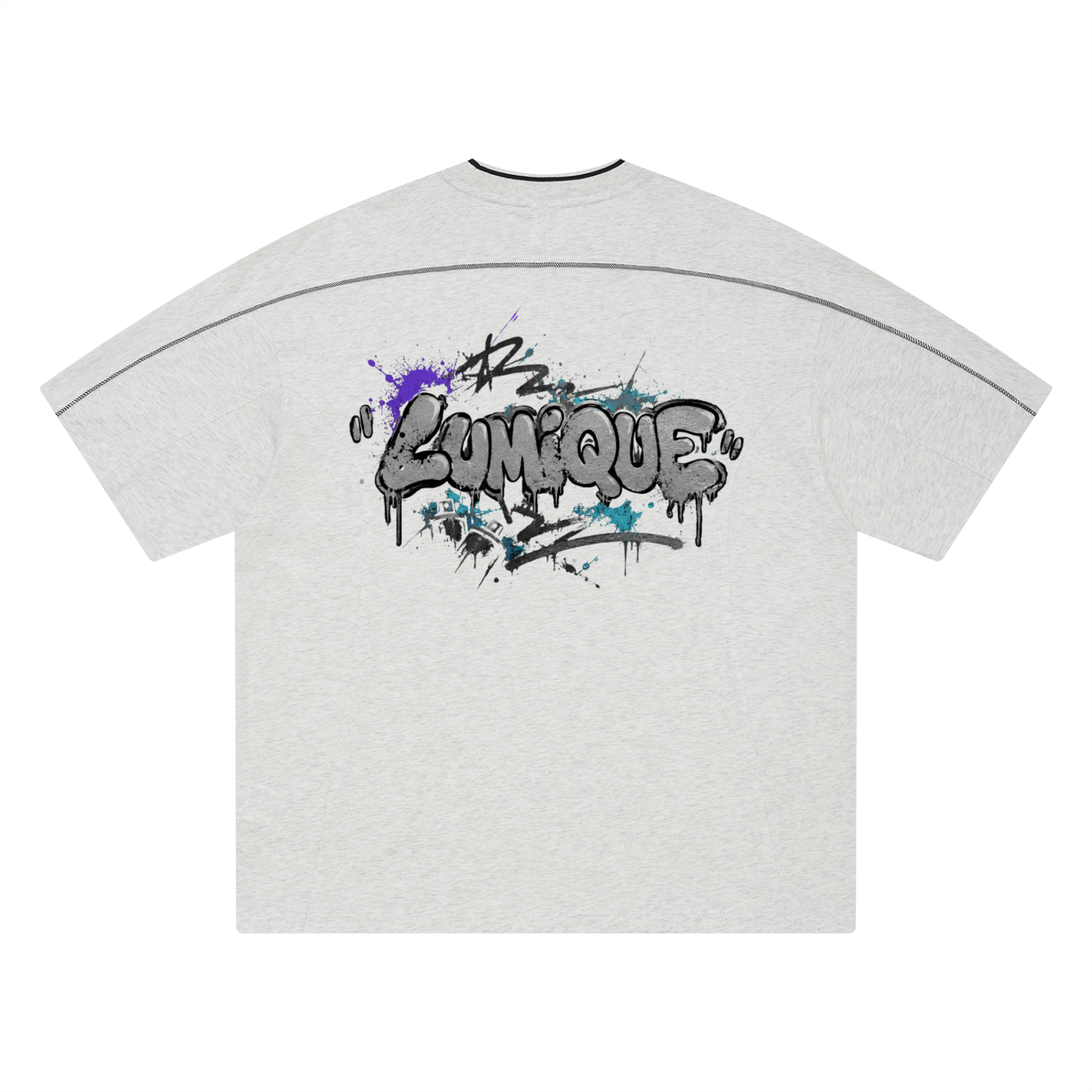 SLIKSTREET Lumique Defacement Top