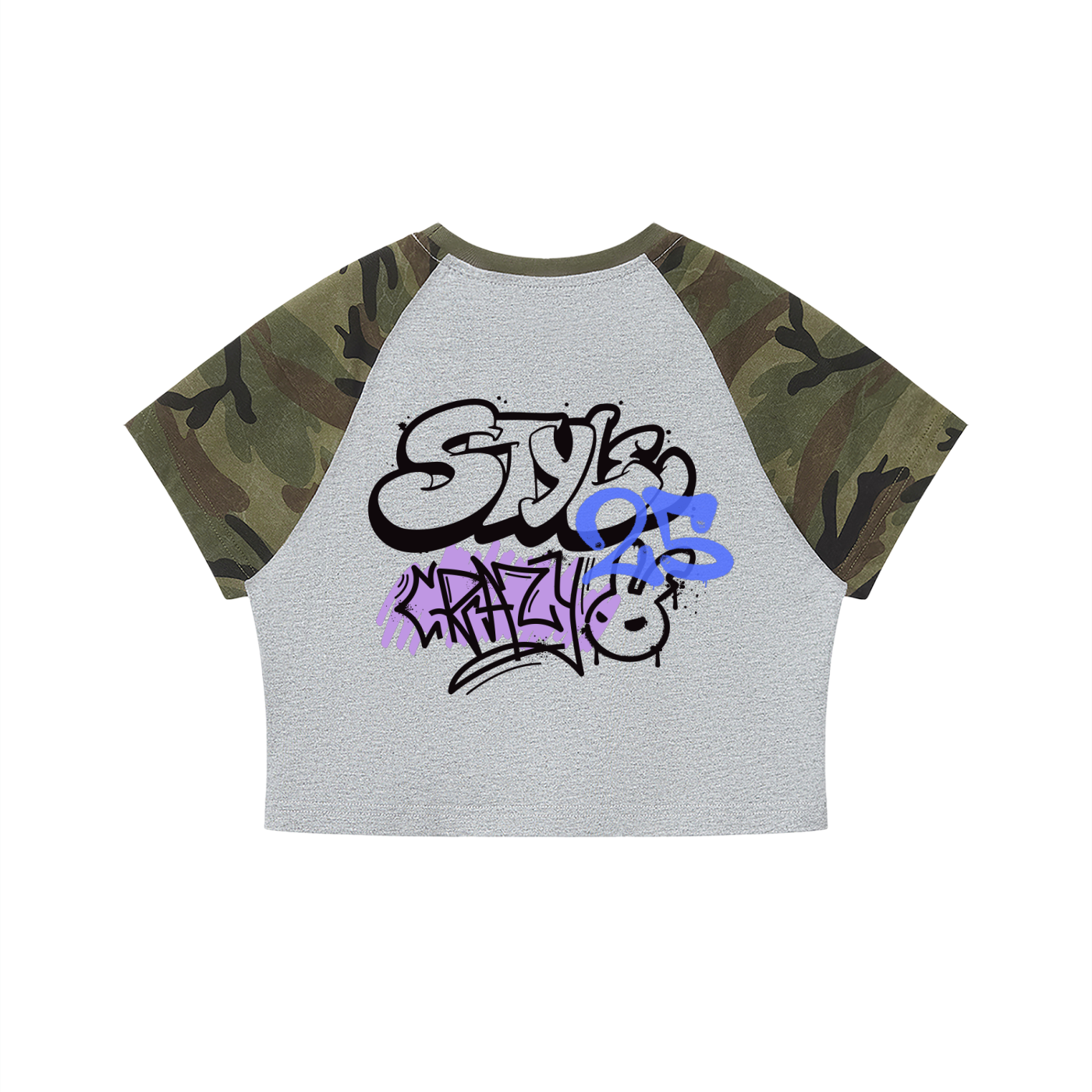 SLIKSTREET Women’s Camo Top