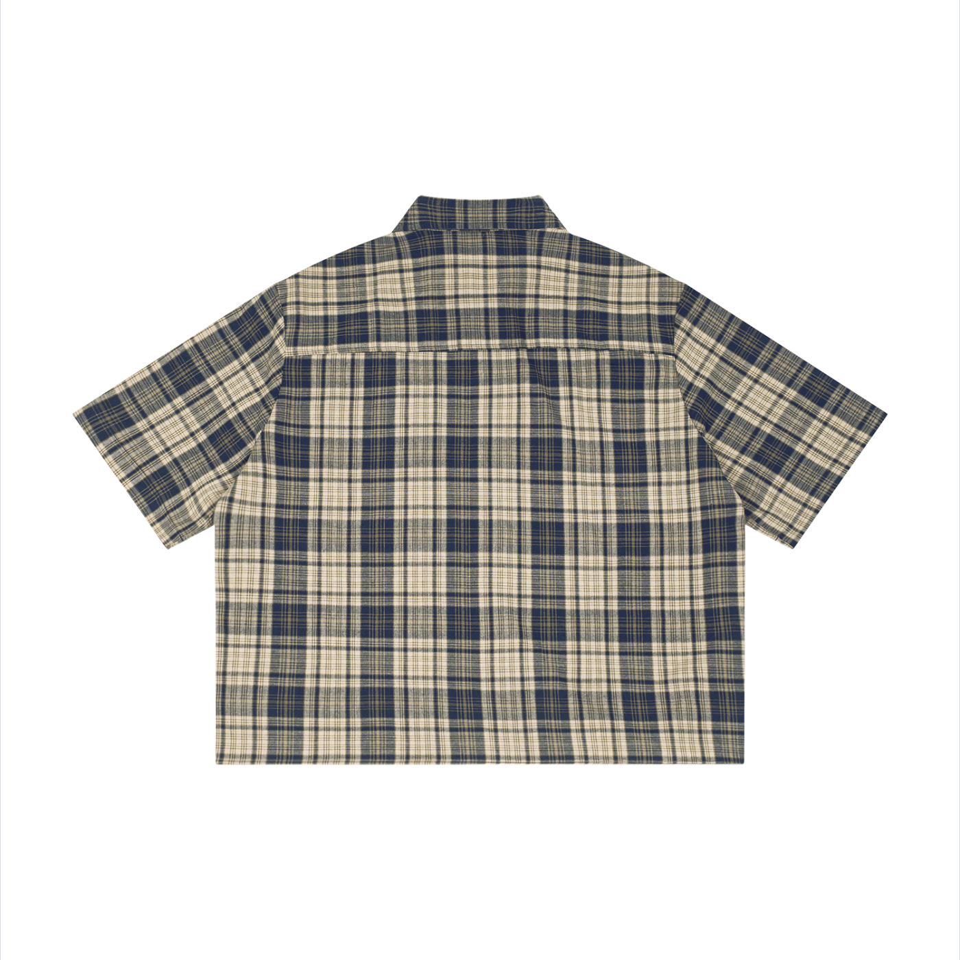 SLIKSTREET Plaid Boxy Shirt