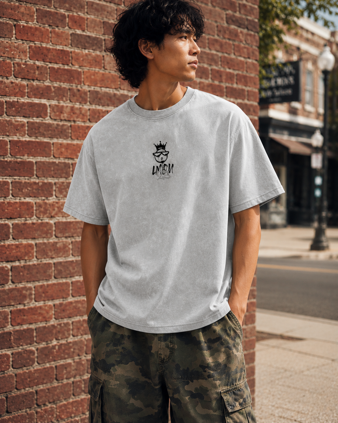 SLIKSTREET Ghost Graffiti Top