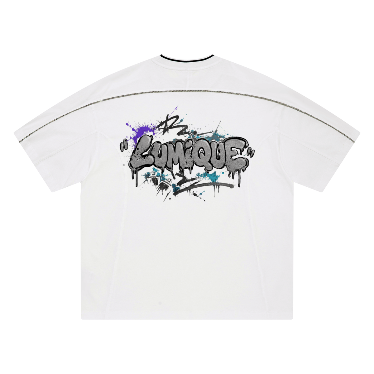 SLIKSTREET Lumique Defacement Top